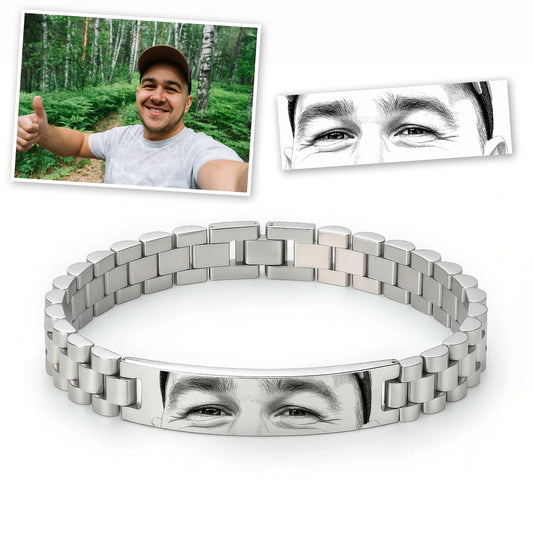 Men’s Personalized Manga Bracelet
