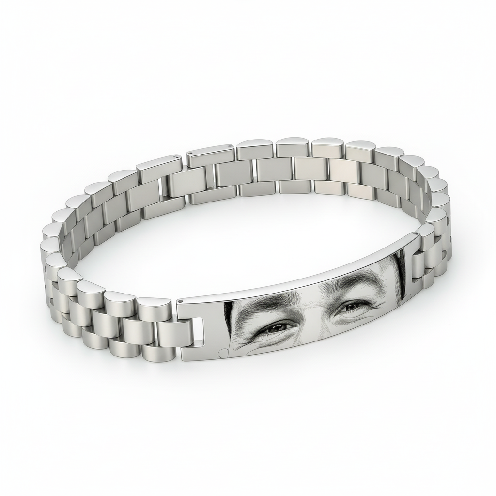 Men’s Personalized Manga Bracelet