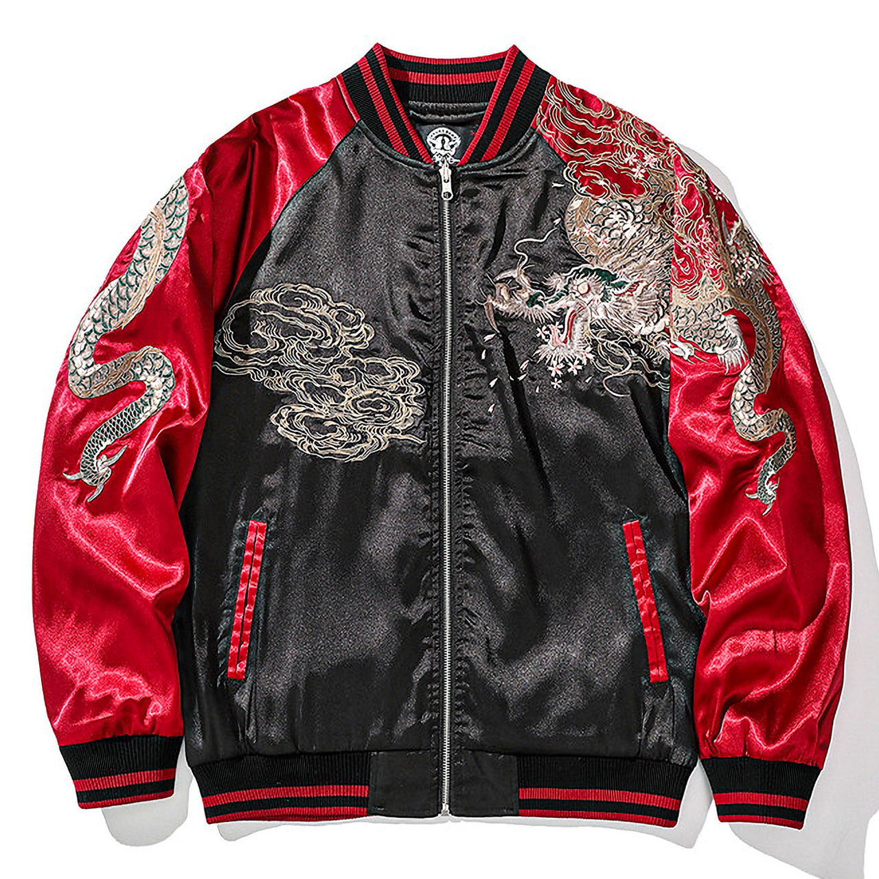 Japanese Sukajan Bomber Kyubi – Embroidered Jacket by Takumiya