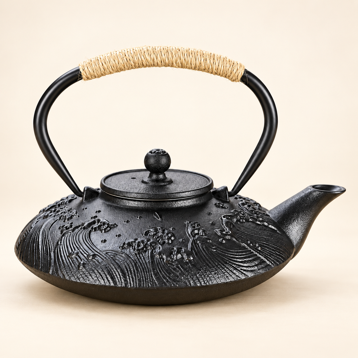 Nami Japanese Cast Iron Teapot 