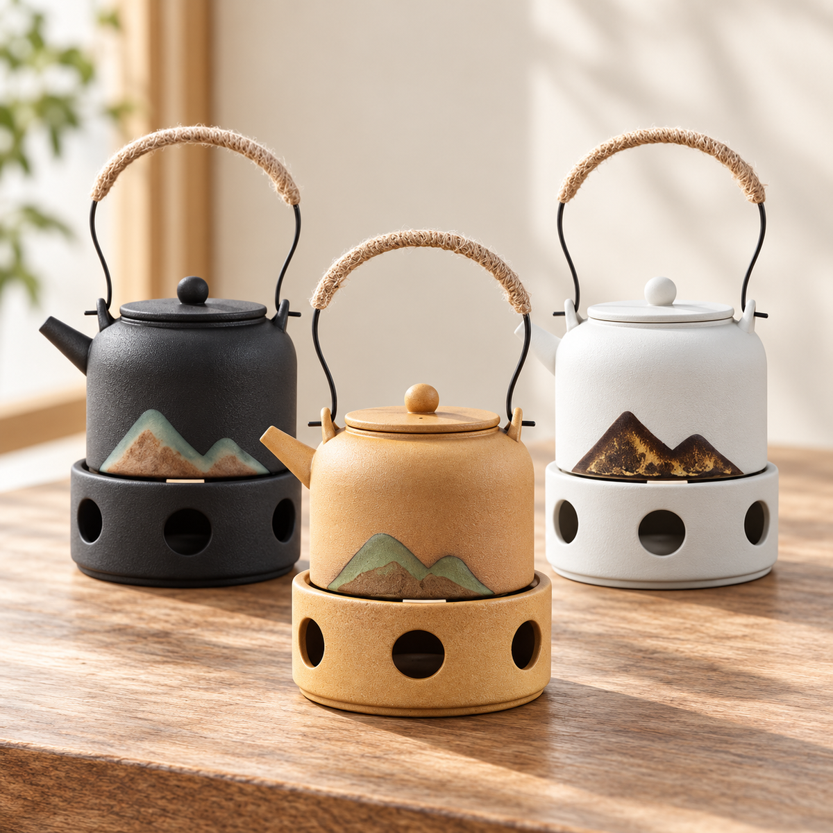 Yama Japanese Teapot with Warmer 